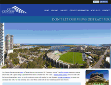 Tablet Screenshot of citycenterstpete.com